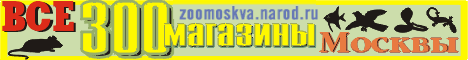  Вернуться на главную страницу всех зоомагазинов Москвы, официальный баннер сайта "Все зоомагазины Москвы" 
